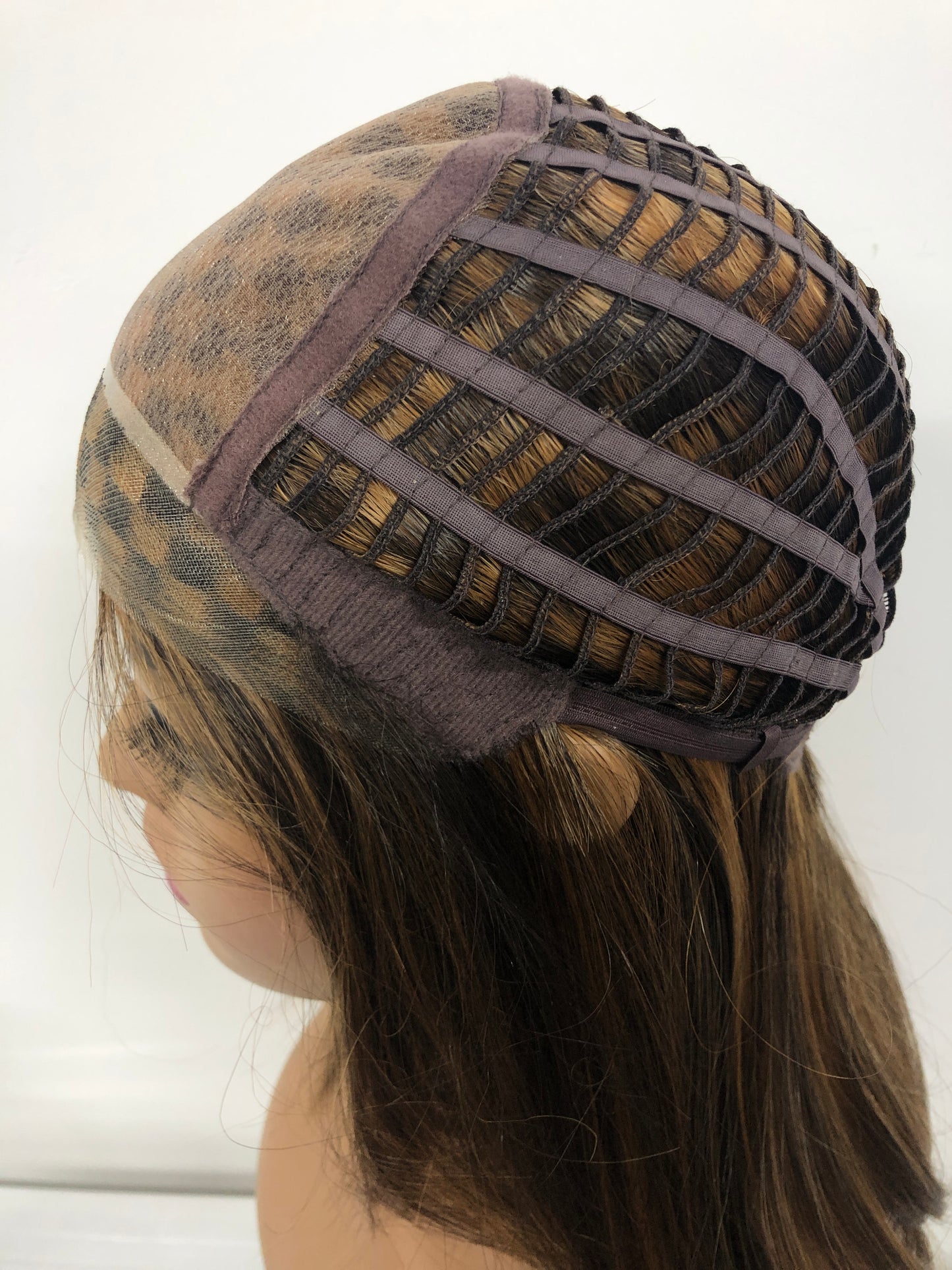 SKIRUEDAWIGS Long Straight Wig | Seamless Lace Front & Mono Top | Glueless Heat-Friendly Synthetic