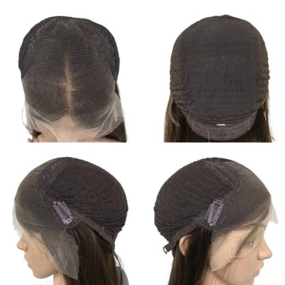 SINGLE COLOR NATURAL HAIRLINE LACE WIG