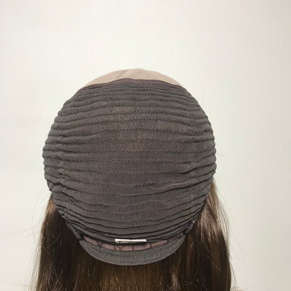 5X5 MONO LACE FRONT 14“CAFE RAW HUMAN HAIR HIGH QUALITY YOUNG LADY WIG