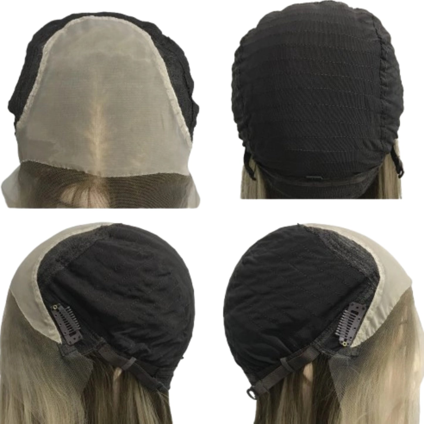 JEWISH WOMEN LACE TOP WITH INVISIBLE HD LACE FRONT 14” WIG