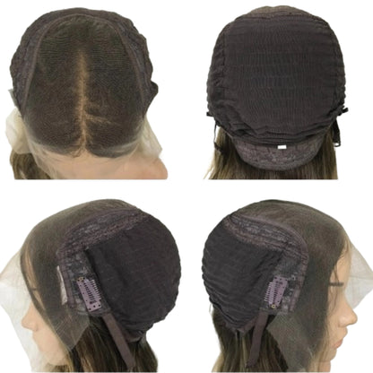 TRANSPARENT LACE 18'' WAVE NATURAL LOOKING JEWISH WIG