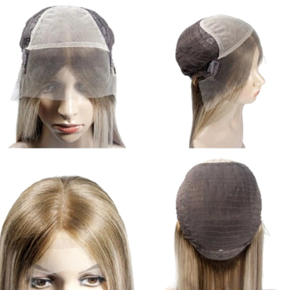 DOUBLE LACE TOP WITH LACE FRONT 20" JEWISH'S WOMEN WIG