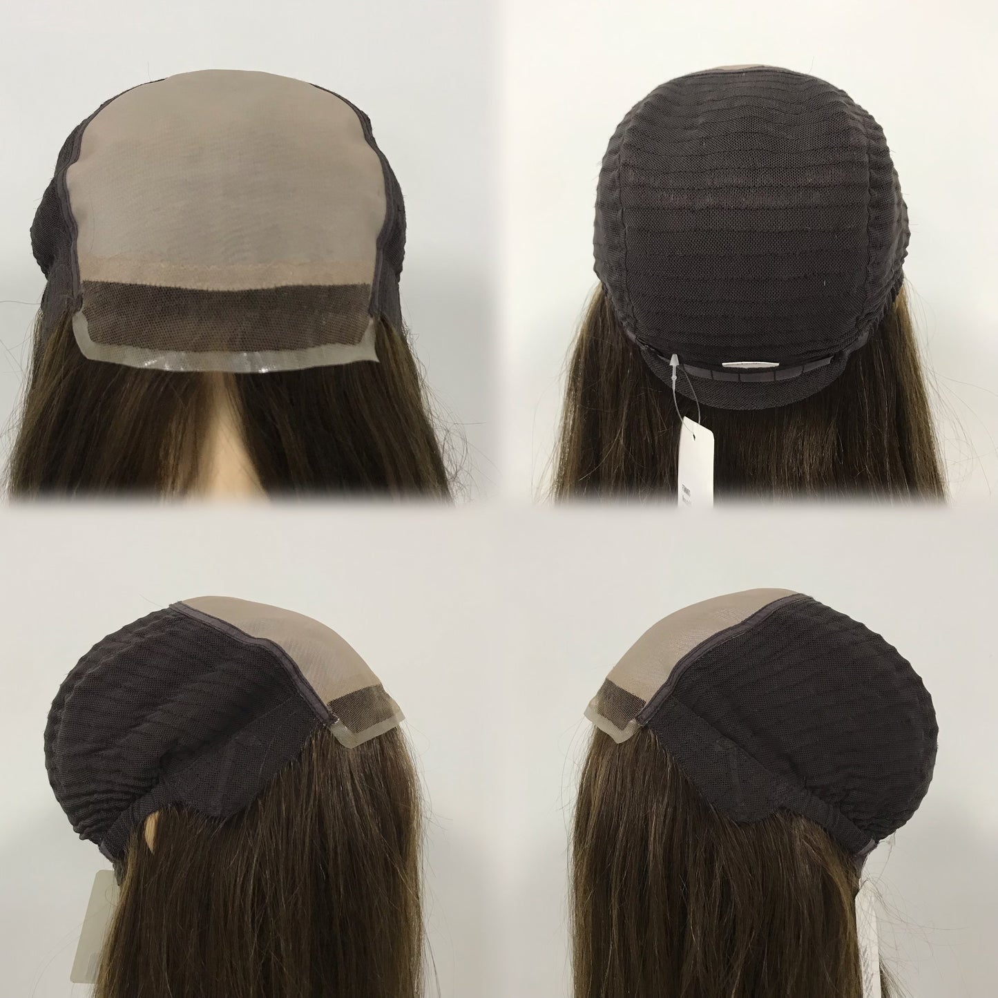 18“ CAFE JEWISH YOUNG LADY 5X5 MONO+PU SINGLE DRAWN MEDICAL WIG