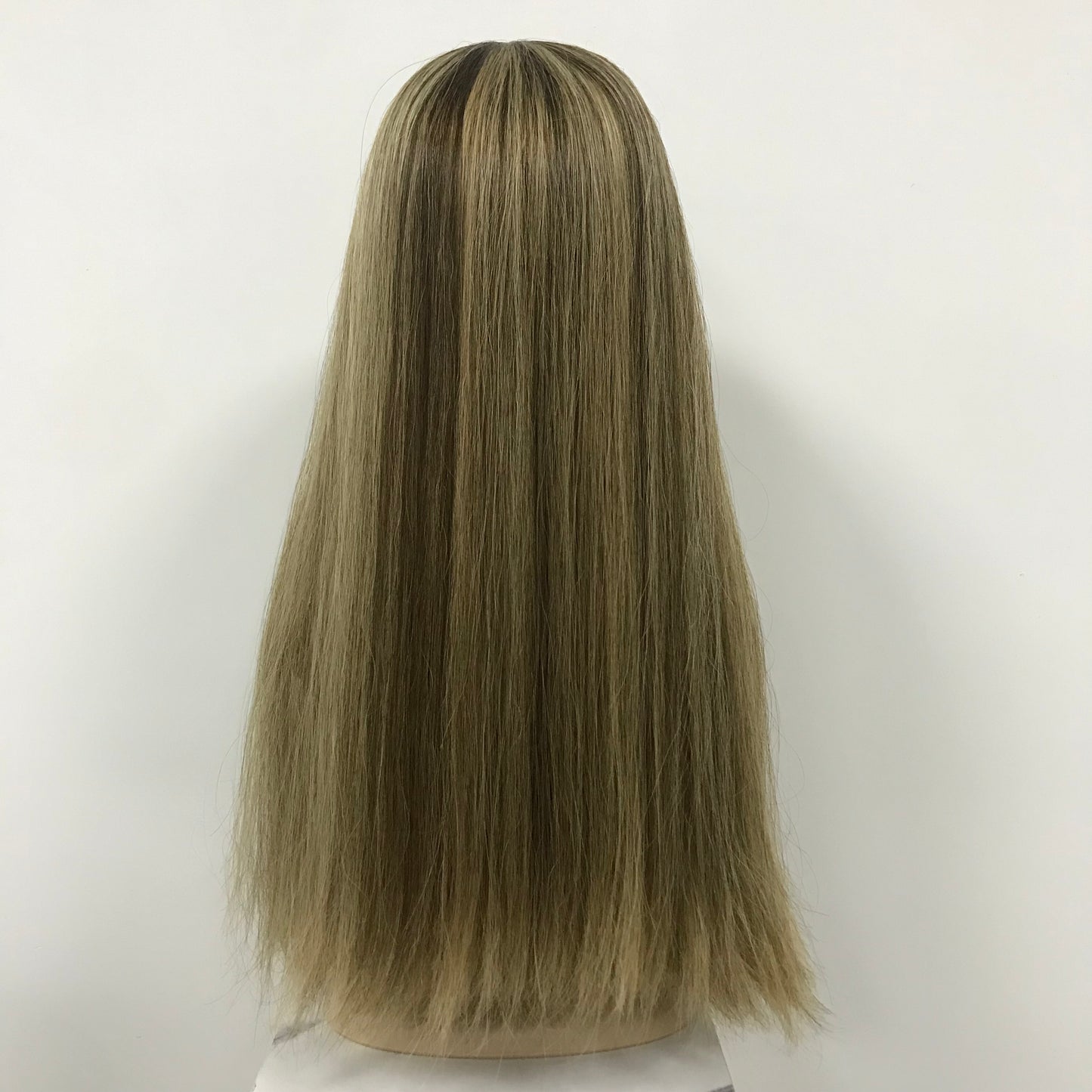 SILK TOP WHITE WOMEN 4“*4” HAIR LOSS KOSHER WIG