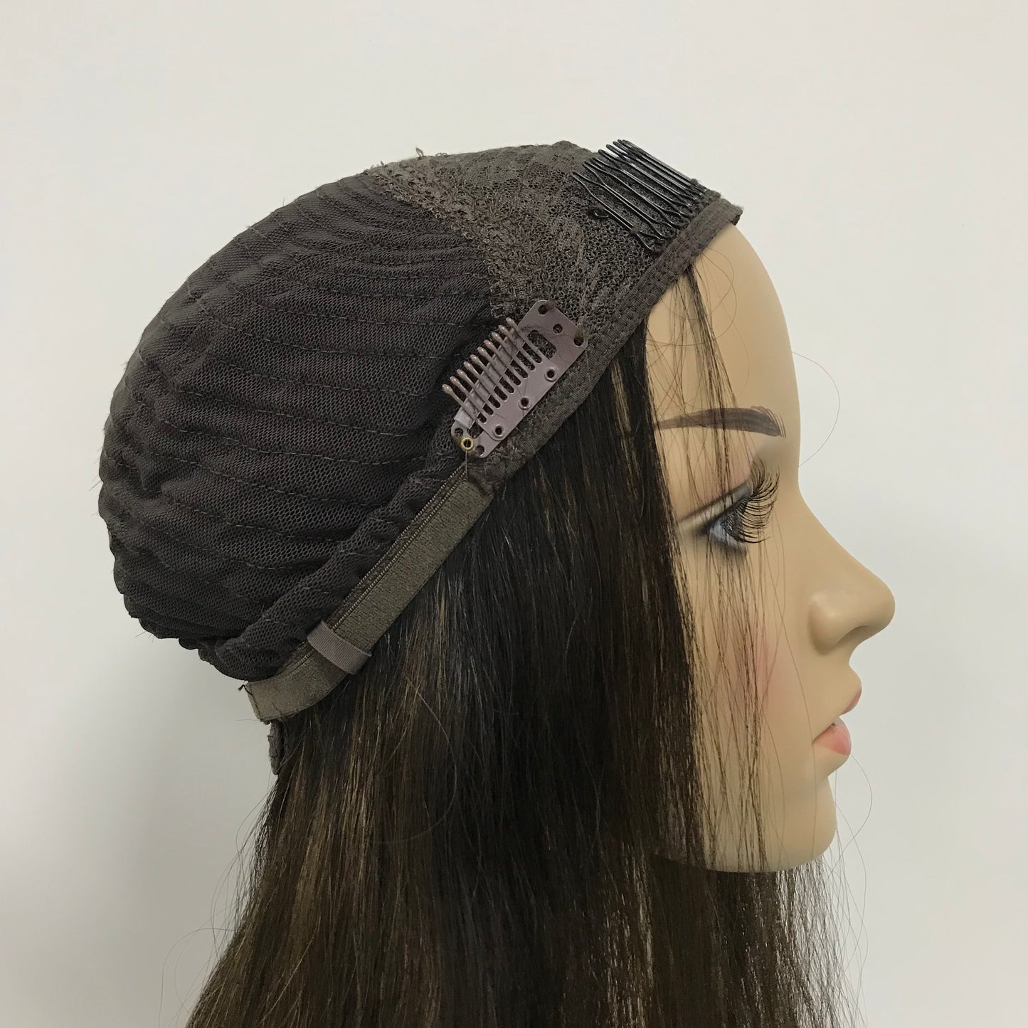 RAW HAIR TOP GRADE WOMEN KOSHER MACHINE MADE BAND FALL 24'' WIG