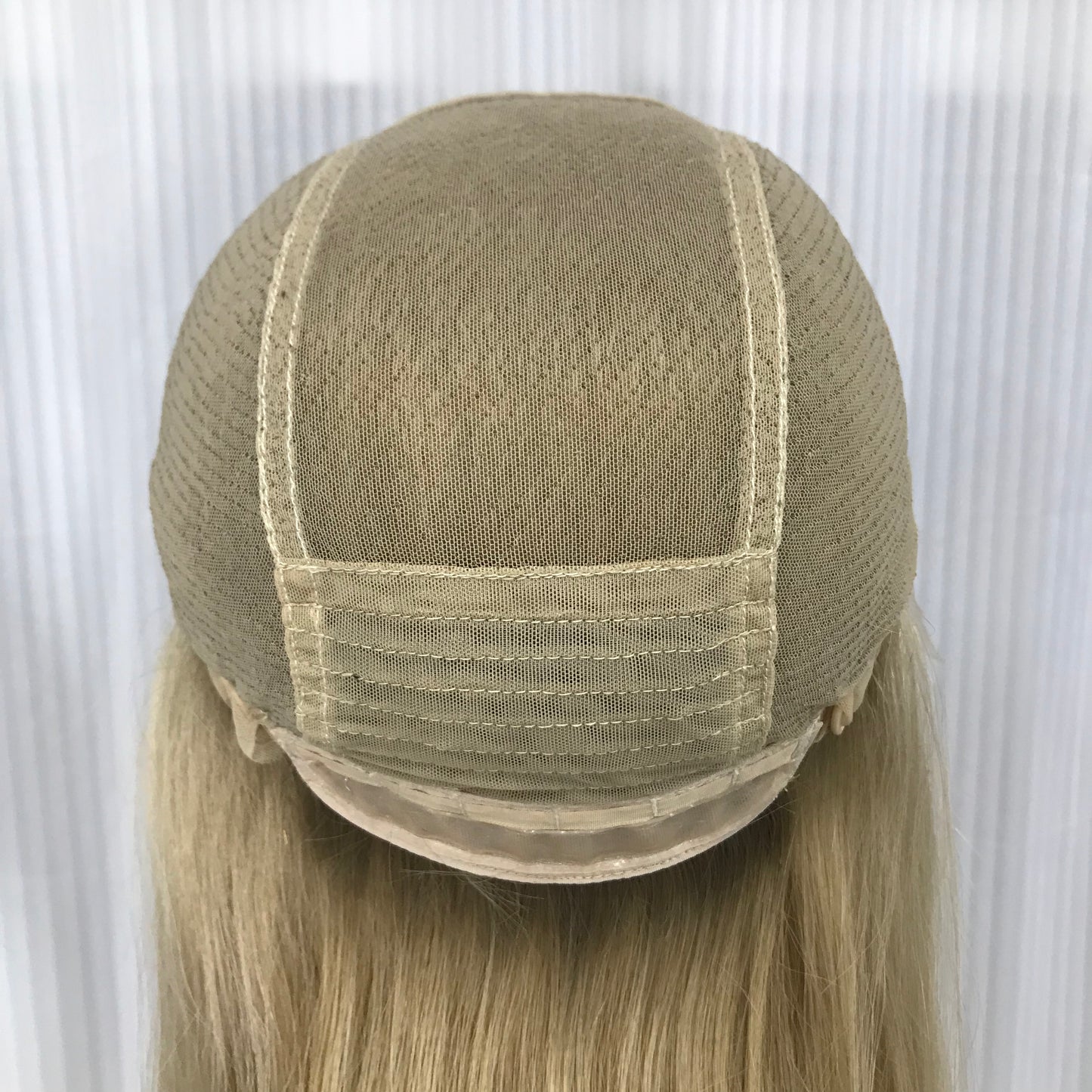 YOUNG LADY 100% REAL HAIR MONO TOP WIG JEWISH WOMEN 16'' RAW HAIR