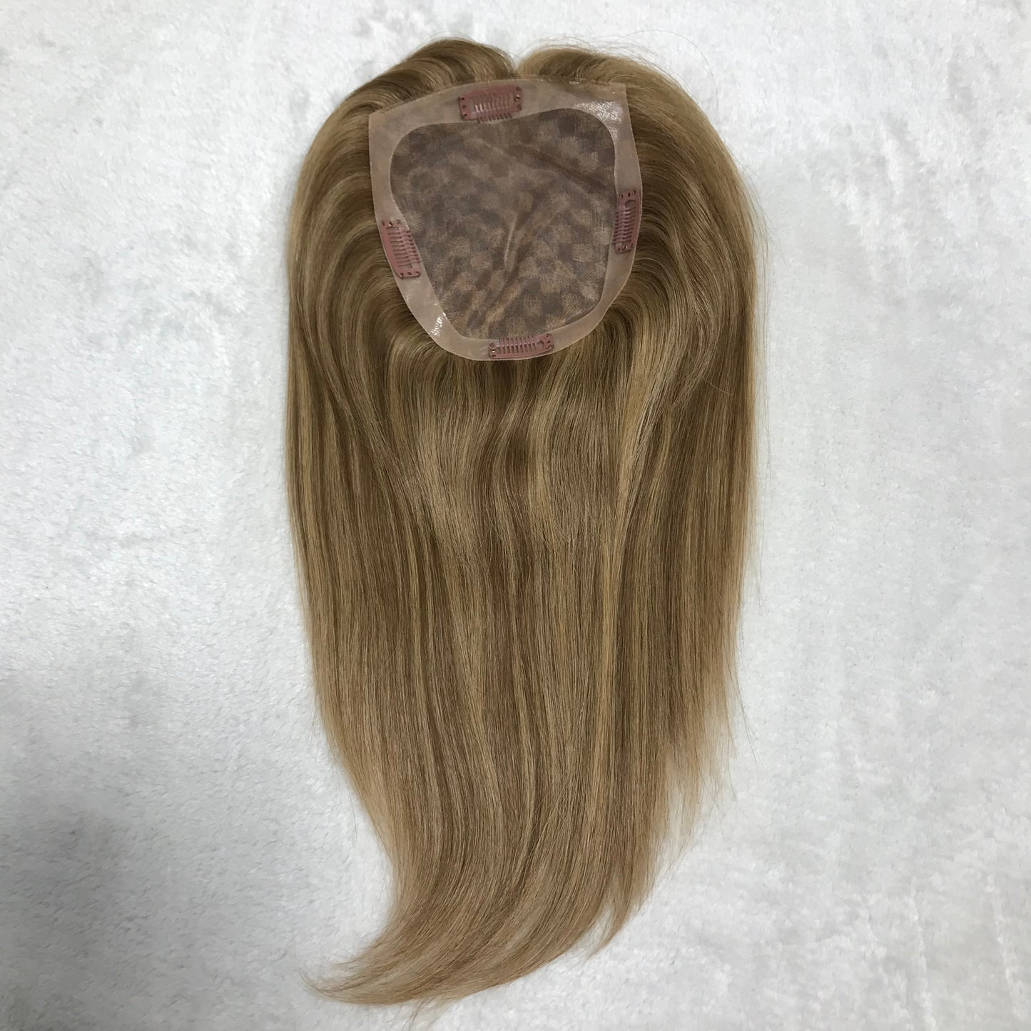 HIGH QUALITY 14"KOSHER YOUNG LADY REAL HAIR NATURAL FULL TOP MONO TOPPER