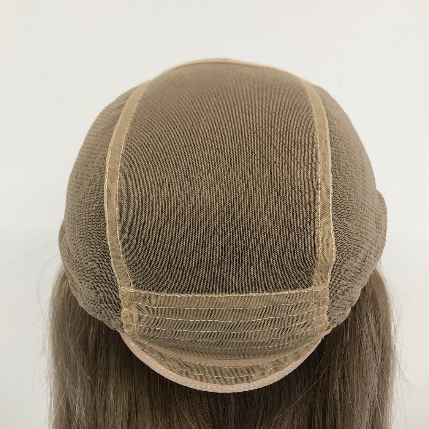 MONO TOP 19''REALITY HUMAN HAIR FOR ALOPECIA MEDICAL TOP GRADE WIGS