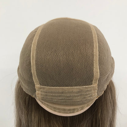 MONO TOP 19''REALITY HUMAN HAIR FOR ALOPECIA MEDICAL TOP GRADE WIGS