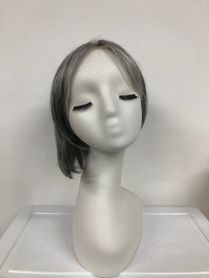 Lace Front Monofilament Part Wefted Short Straight Synthetic Wigs for Women - Synthetic Short Straight Wigs