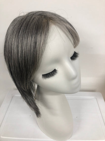 Lace Front Monofilament Part Wefted Short Straight Synthetic Wigs for Women - Synthetic Short Straight Wigs