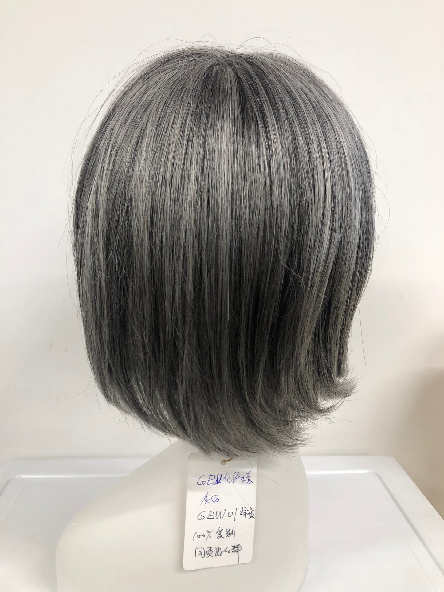 Lace Front Monofilament Part Wefted Short Straight Synthetic Wigs for Women - Synthetic Short Straight Wigs
