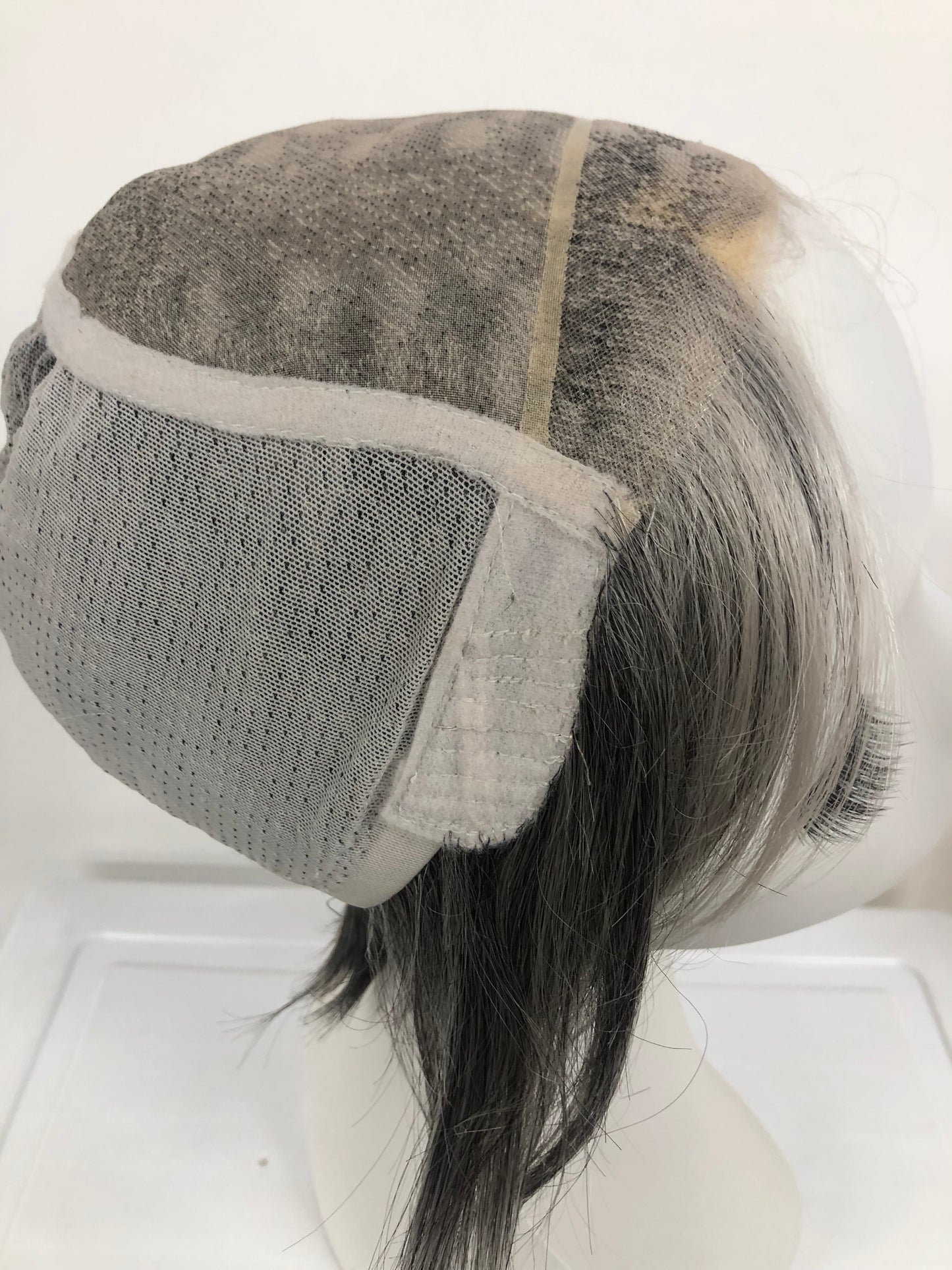 Lace Front Monofilament Part Wefted Short Straight Synthetic Wigs for Women - Synthetic Short Straight Wigs