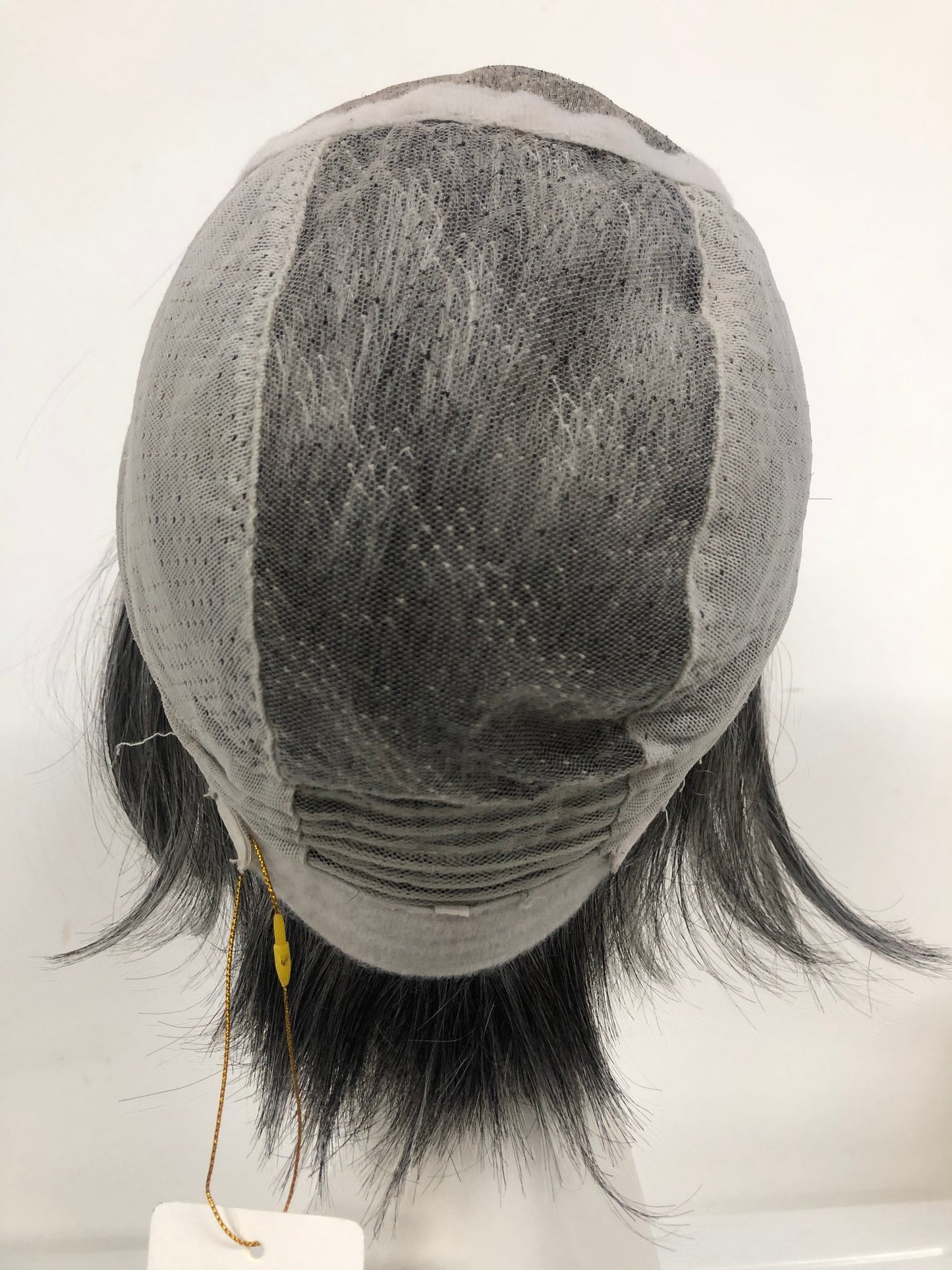 Lace Front Monofilament Part Wefted Short Straight Synthetic Wigs for Women - Synthetic Short Straight Wigs