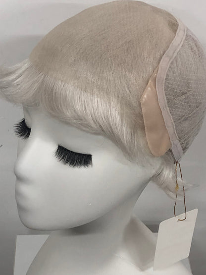 SKIRUEDAWIGS Premium Short Straight Wig | 100% Hand-Tied Lace Front & Mono Top | Glueless Heat-Friendly Synthetic