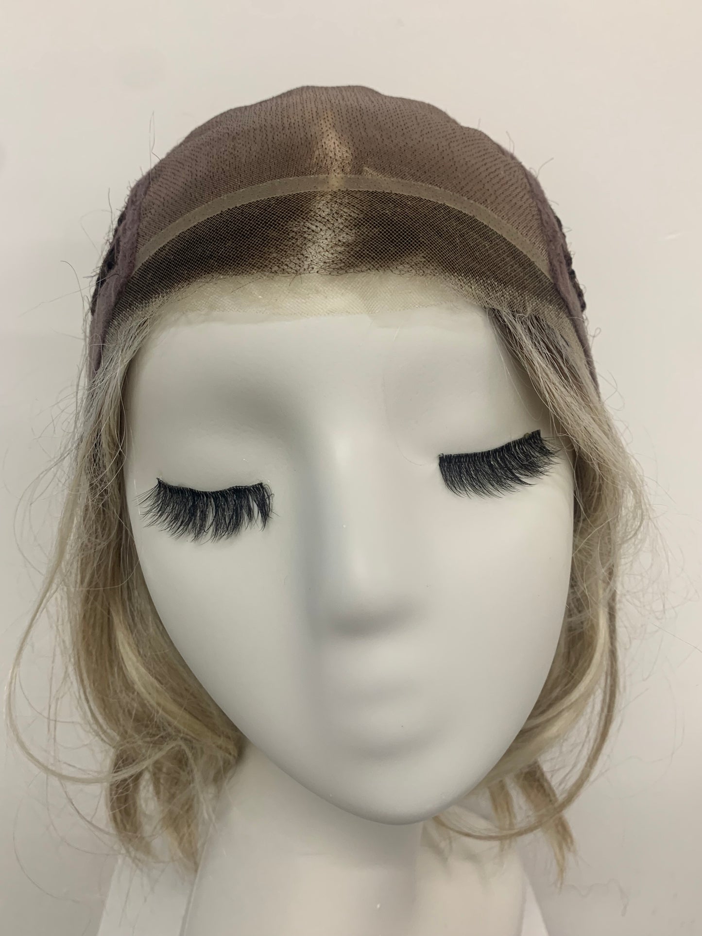 SKIRUEDAWIGS Mid Length Wavy Wig | Seamless Lace Front & Mono Top | Glueless Heat-Friendly Synthetic