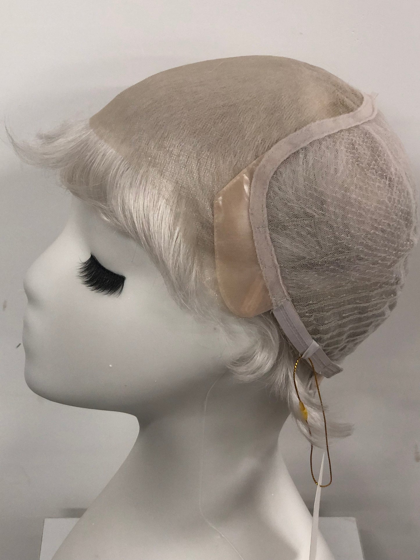 SKIRUEDAWIGS Premium Short Straight Wig | 100% Hand-Tied Lace Front & Mono Top | Glueless Heat-Friendly Synthetic