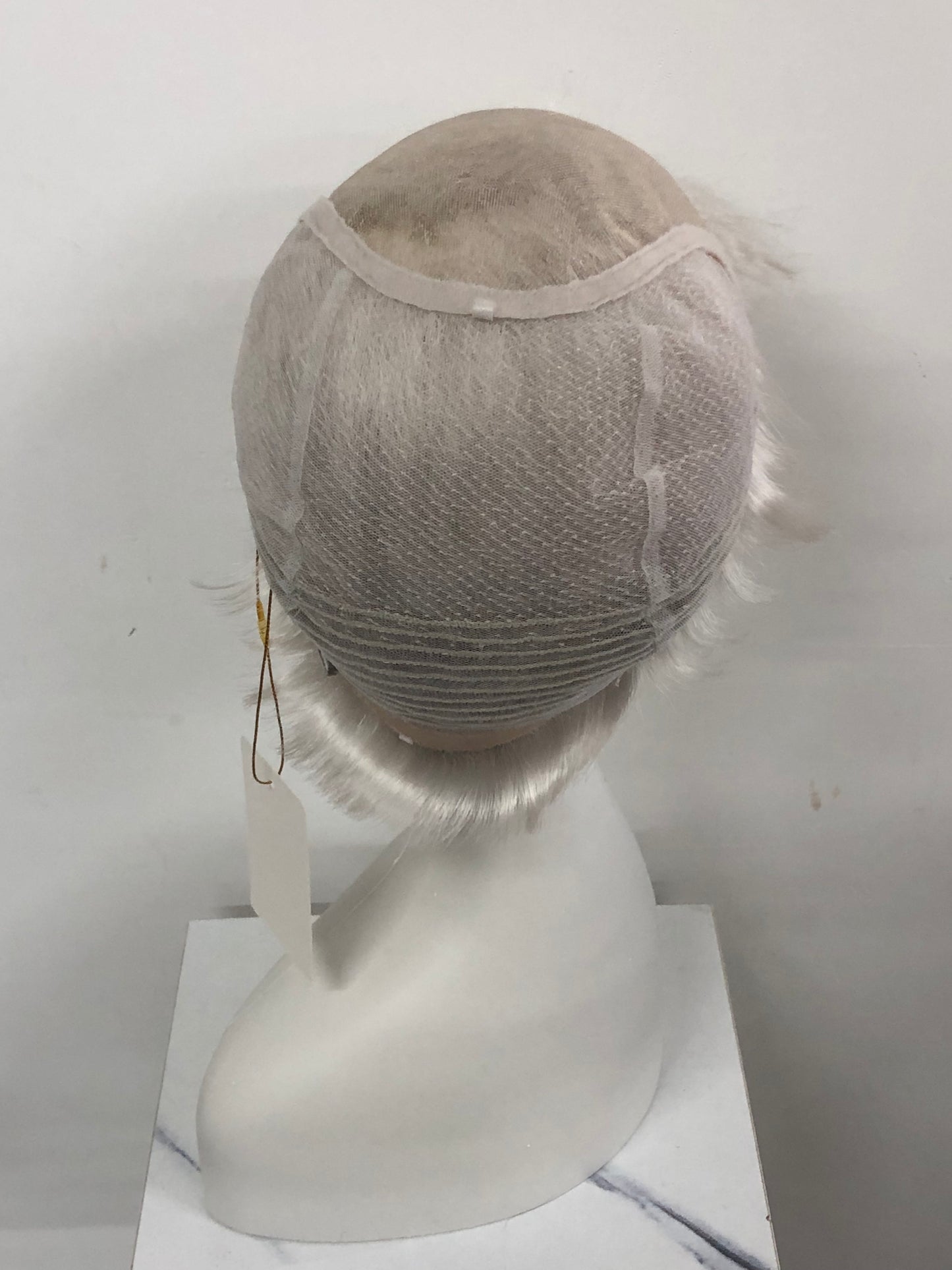 SKIRUEDAWIGS Premium Short Straight Wig | 100% Hand-Tied Lace Front & Mono Top | Glueless Heat-Friendly Synthetic