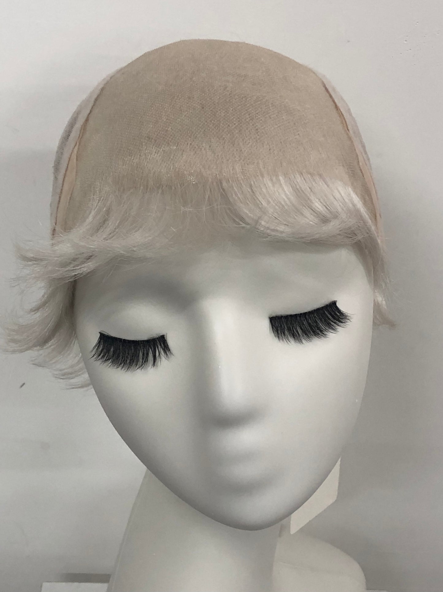 SKIRUEDAWIGS Premium Short Straight Wig | 100% Hand-Tied Lace Front & Mono Top | Glueless Heat-Friendly Synthetic