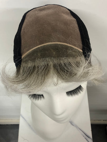 SKIRUEDAWIGS Premium Short Straight Wig | 100% Hand-Tied Lace Front & Mono Top | Glueless Heat-Friendly Synthetic