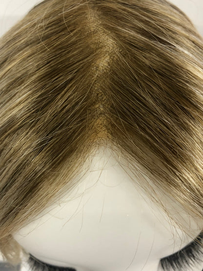 SKIRUEDAWIGS Premium Short Straight Wig | 100% Hand-Tied Lace Front & Mono Top | Glueless Heat-Friendly Synthetic