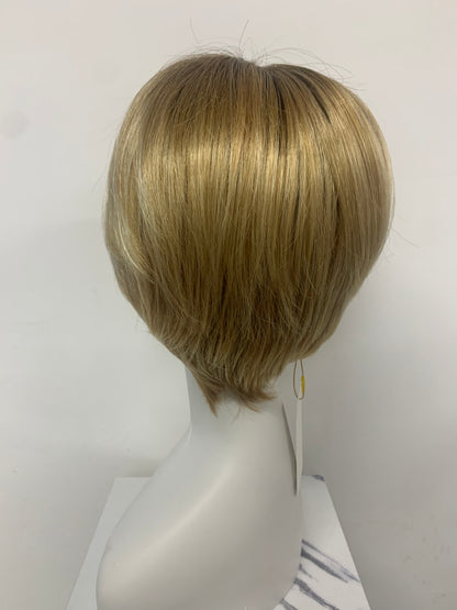 SKIRUEDAWIGS Short Straight Wig | Seamless Lace Front & Mono Top | Glueless Heat-Friendly Synthetic
