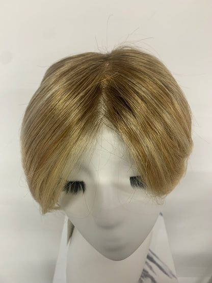 SKIRUEDAWIGS Short Straight Wig | Seamless Lace Front & Mono Top | Glueless Heat-Friendly Synthetic