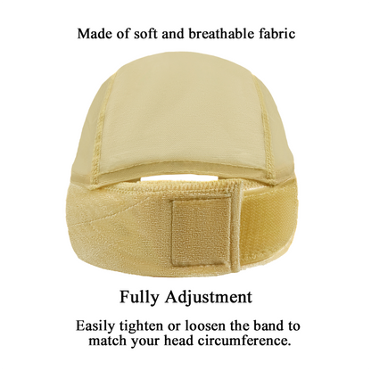 SKIRUEDAWIGS Undetectable HD Lace Front Wig Cap | Breathable Soft Fabric & Secure Elastic Fit