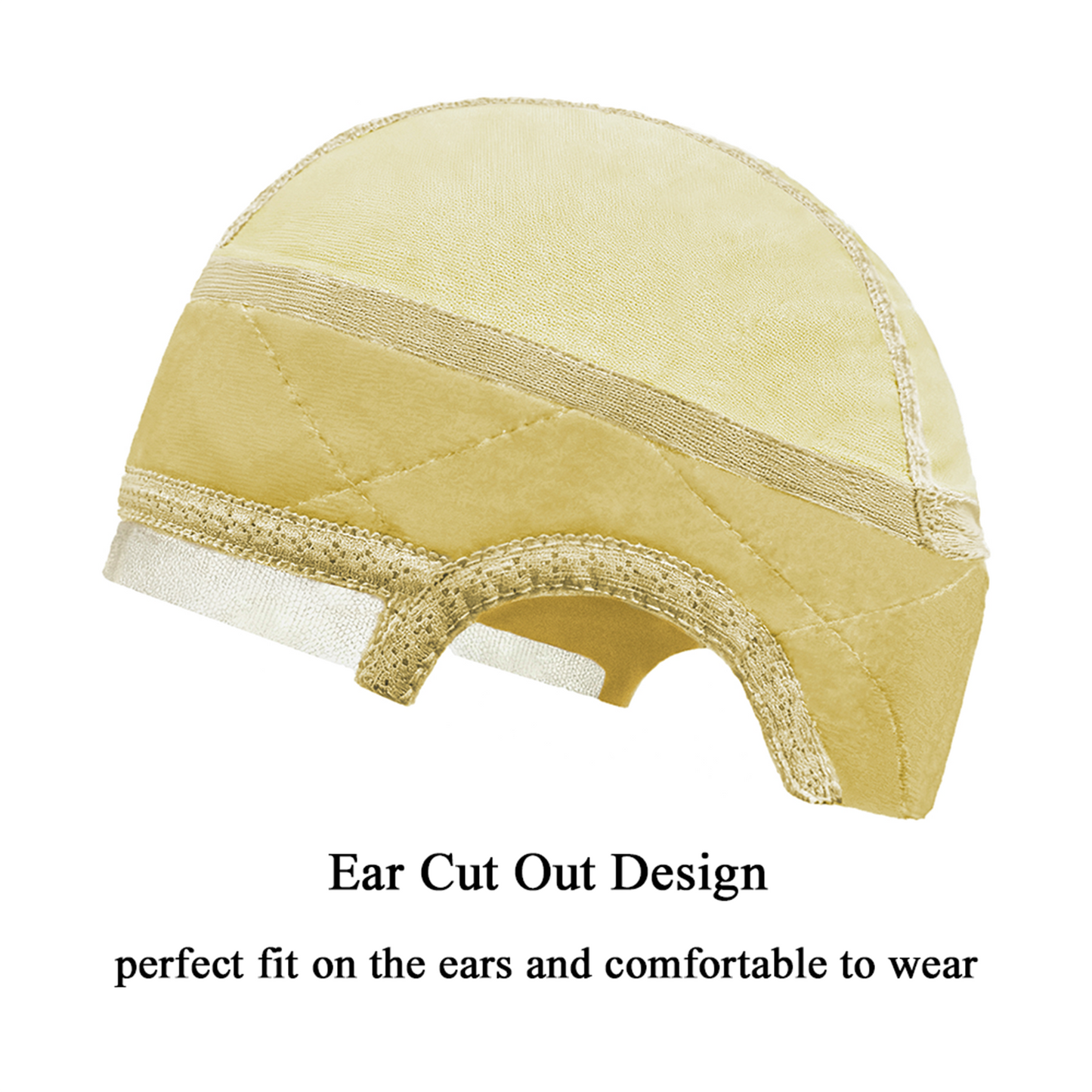 SKIRUEDAWIGS Undetectable HD Lace Front Wig Cap | Breathable Soft Fabric & Secure Elastic Fit