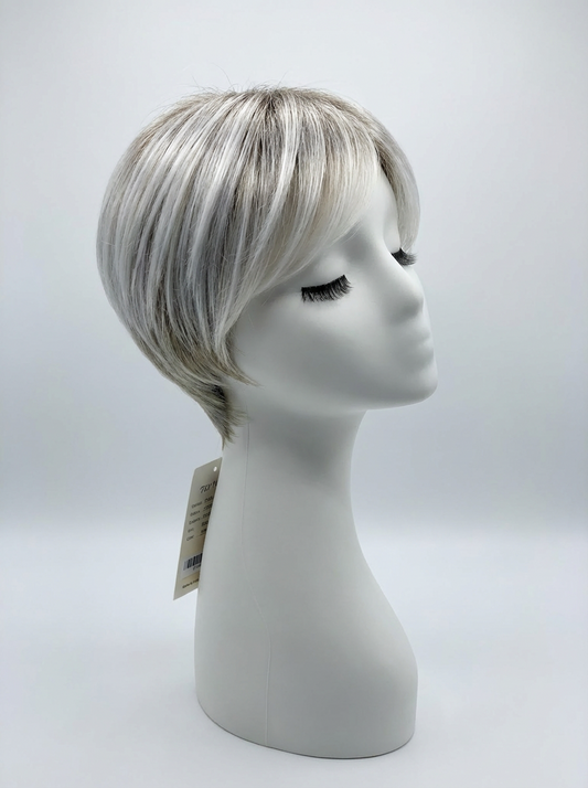 SKIRUEDAWIGS Short Straight Wig | Ready-to-Wear Machine-Made | Budget-Friendly Everyday Synthetic