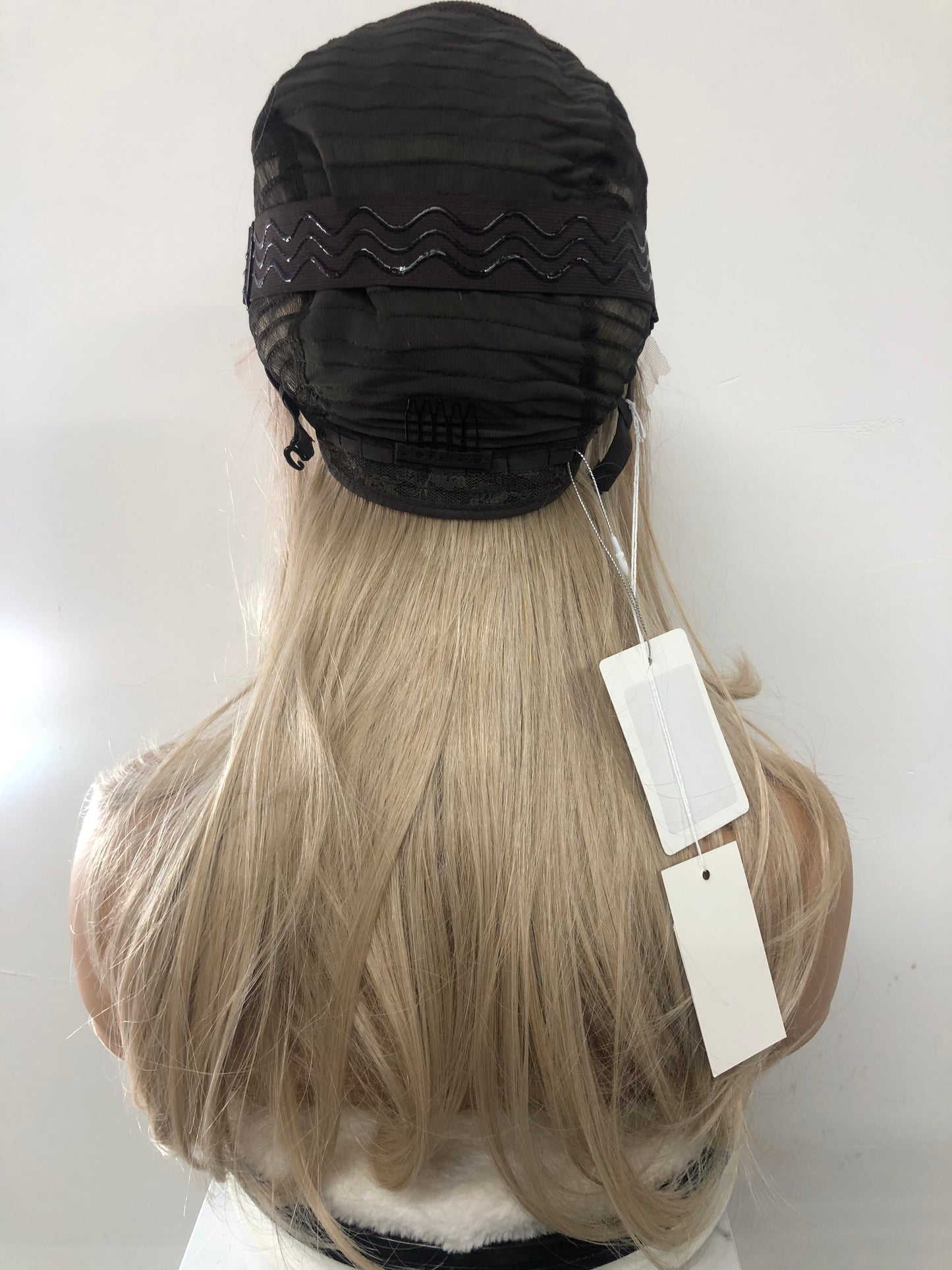 SKIRUEDAWIGS Long Curly Wavy Wig | Seamless Lace Front & Weft Back | Heat-Friendly Synthetic