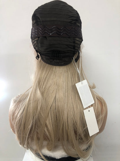 SKIRUEDAWIGS Long Curly Wavy Wig | Seamless Lace Front & Weft Back | Heat-Friendly Synthetic