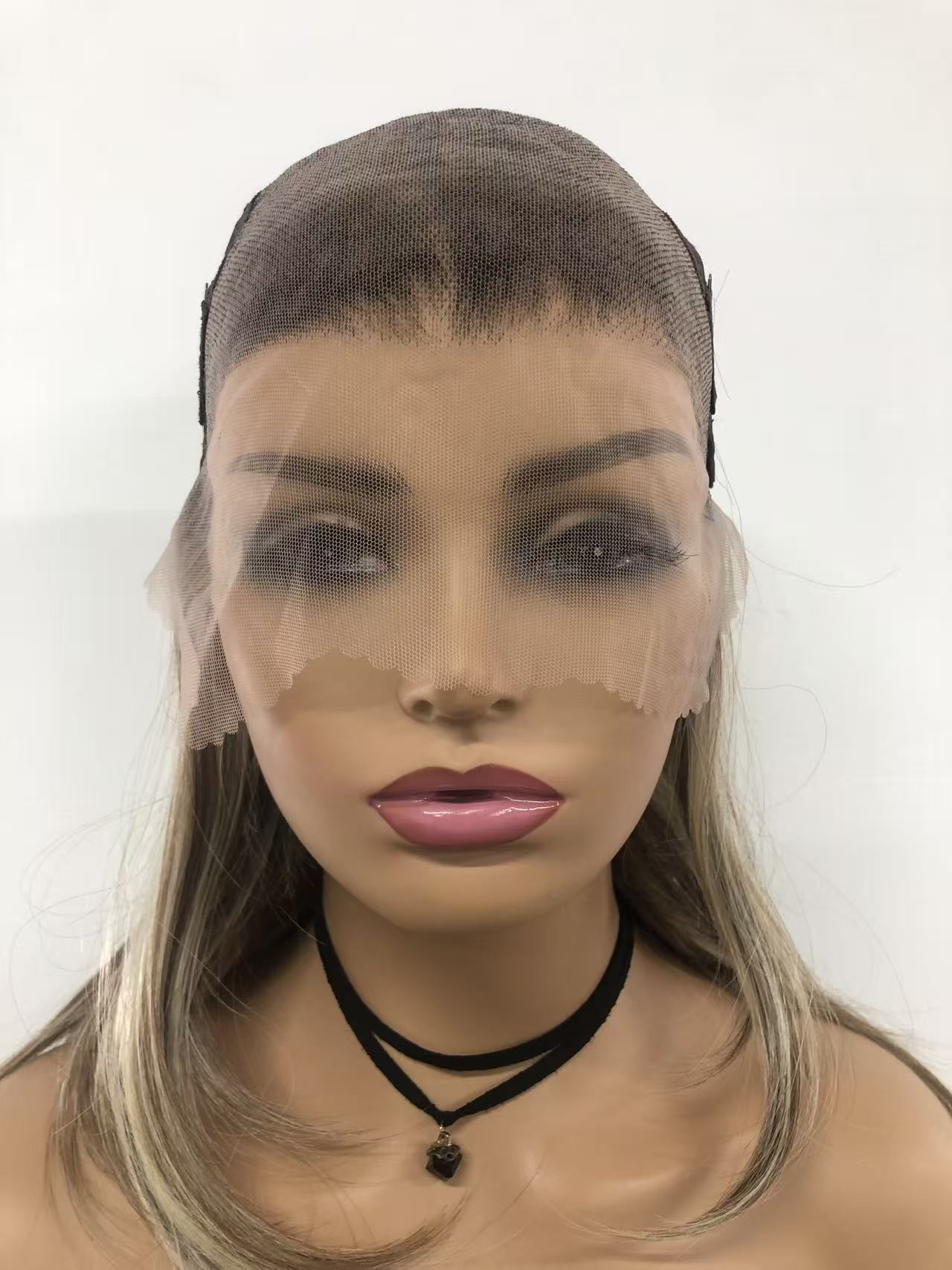 Lace Front Synthetic Wigs: Long Straight Weft Back Wigs for Women