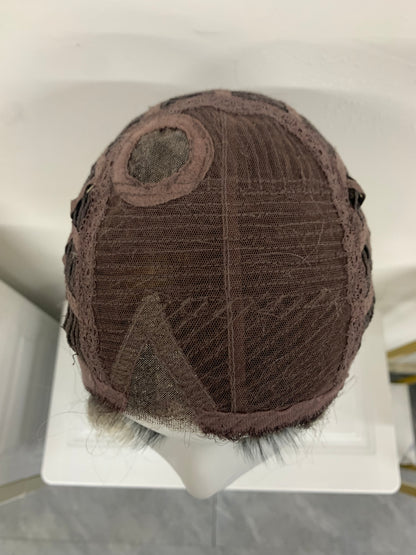 Lace Front Synthetic Wigs - Long Straight Monofilament Crown Wigs for Women