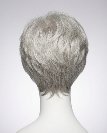 Monofilament Top Weft Back Short Straight Synthetic Wigs for Women - Natural Look and Comfort