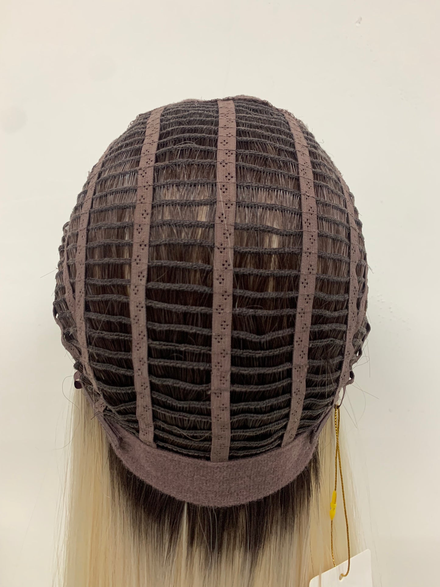 Lace Front Synthetic Wigs - Long Straight Monofilament Crown Wigs for Women