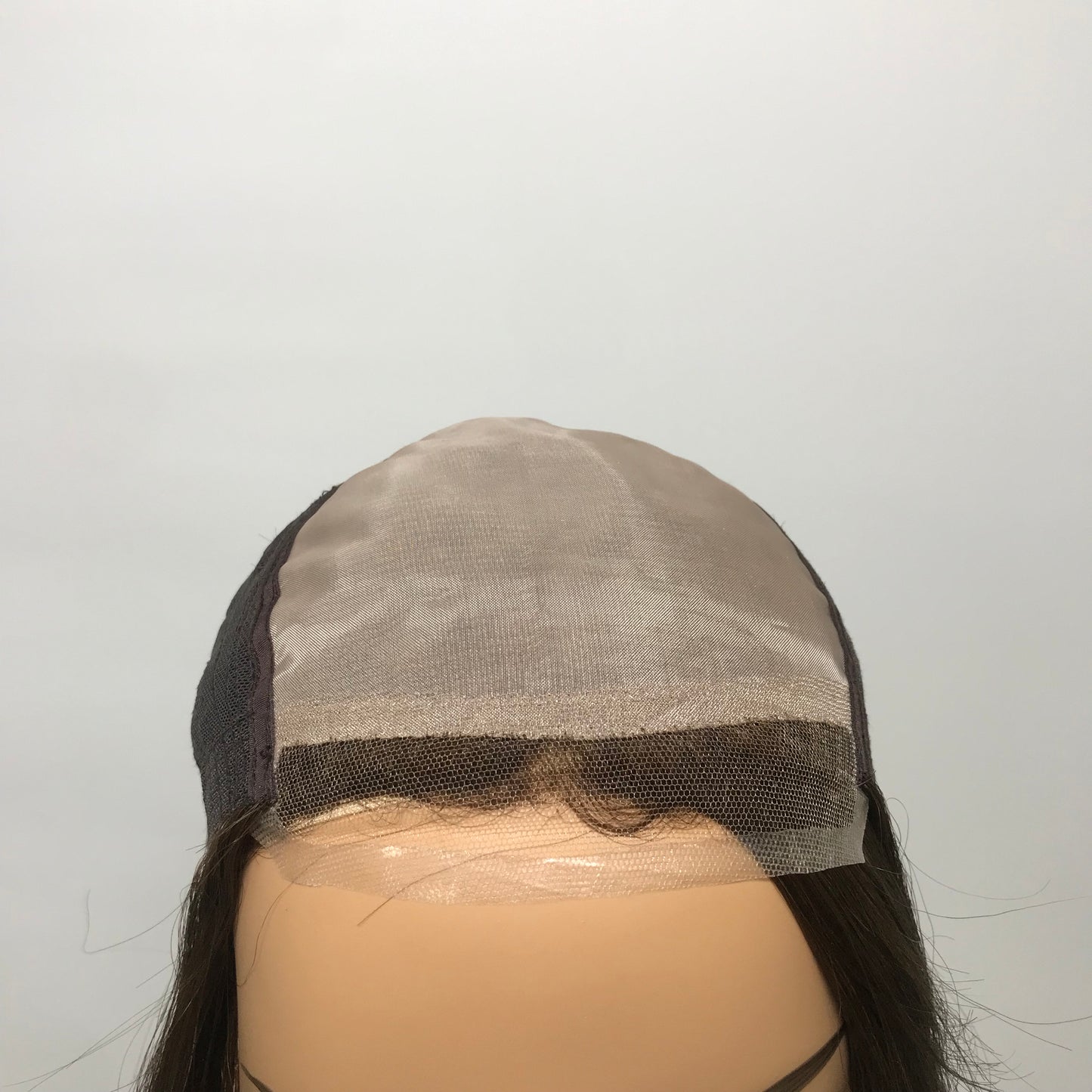 5X5 MONO LACE FRONT 14“CAFE RAW HUMAN HAIR HIGH QUALITY YOUNG LADY WIG