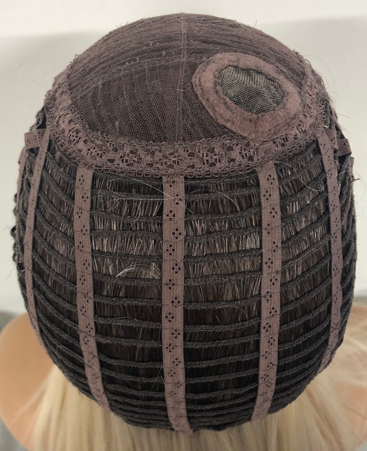 Lace Front Synthetic Wigs - Long Straight Monofilament Crown Wigs for Women