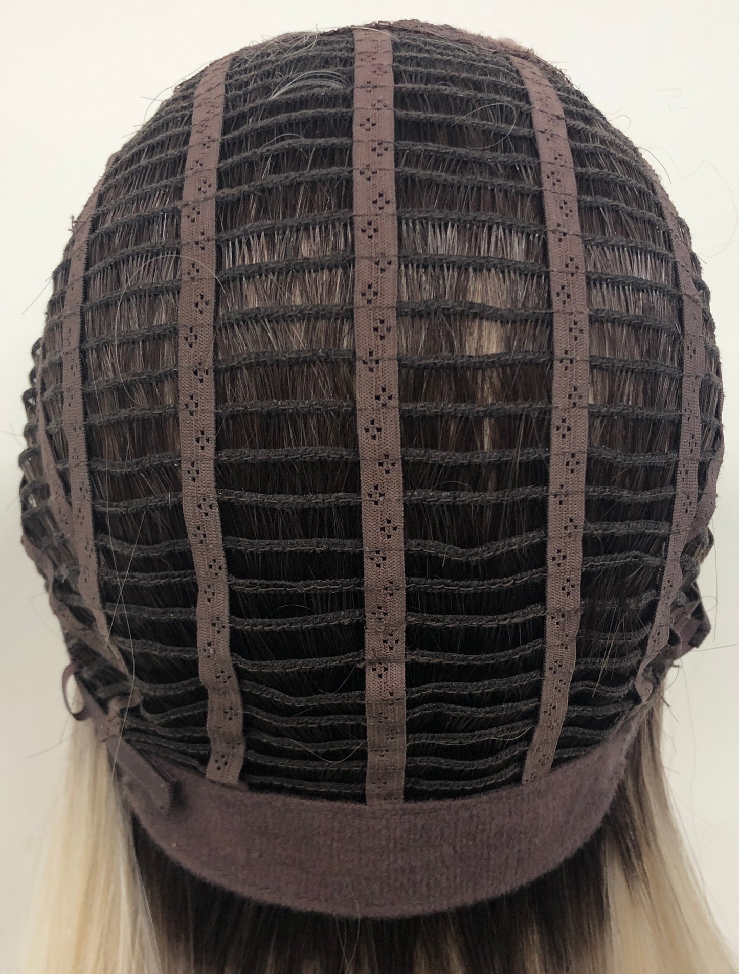 Lace Front Synthetic Wigs - Long Straight Monofilament Crown Wigs for Women