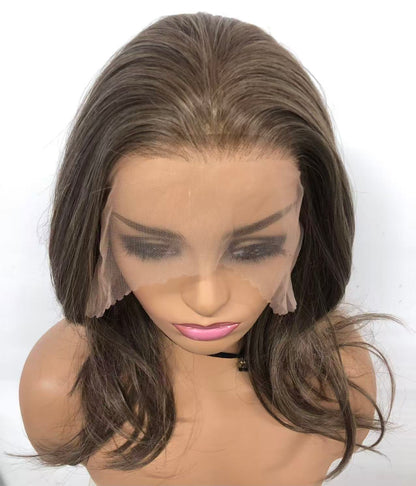 SKIRUEDAWIGS Long Straight Wig | Seamless Lace Front & Weft Back | Heat-Friendly Synthetic