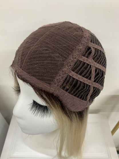 Lace Front Synthetic Wigs - Long Straight Monofilament Crown Wigs for Women