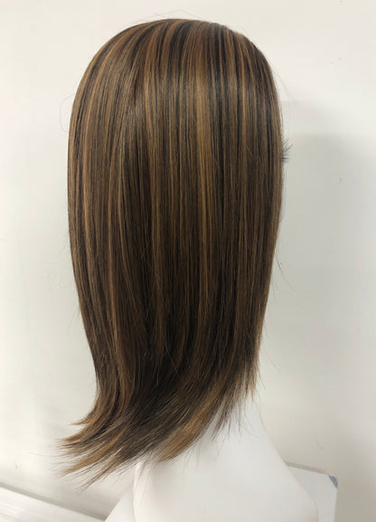 SKIRUEDAWIGS Long Straight Wig | Seamless Lace Front & Mono Top | Glueless Heat-Friendly Synthetic