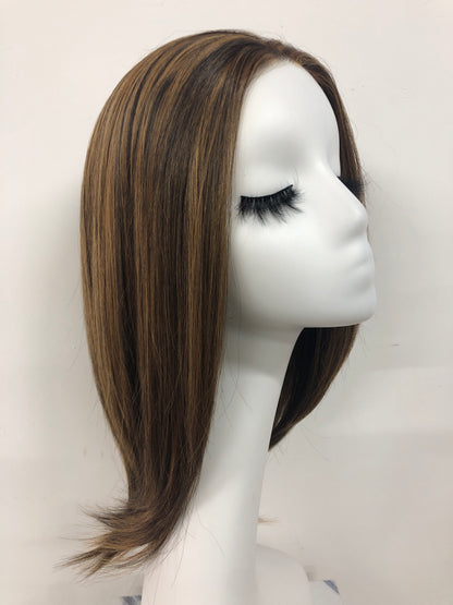 SKIRUEDAWIGS Long Straight Wig | Seamless Lace Front & Mono Top | Glueless Heat-Friendly Synthetic