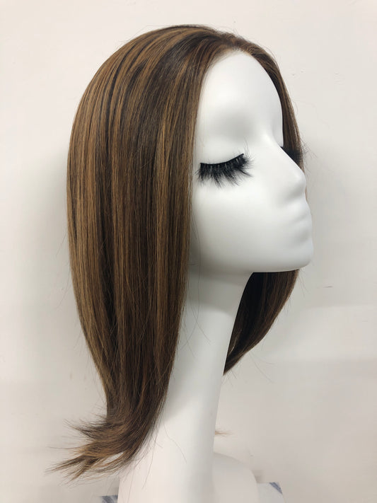 SKIRUEDAWIGS Long Straight Wig | Seamless Lace Front & Mono Top | Glueless Heat-Friendly Synthetic