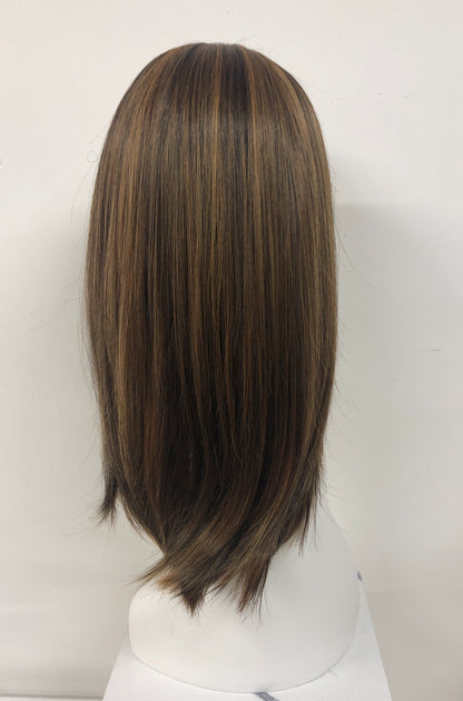 SKIRUEDAWIGS Long Straight Wig | Seamless Lace Front & Mono Top | Glueless Heat-Friendly Synthetic