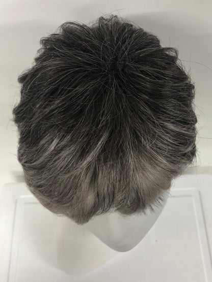 SKIRUEDAWIGS Short Wavy Curly Wig | Ready-to-Wear Machine-Made | Budget-Friendly Everyday Synthetic