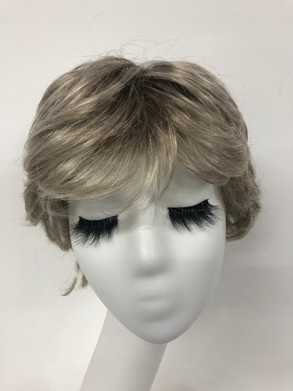SKIRUEDAWIGS Short Wavy Curly Wig | Ready-to-Wear Machine-Made | Budget-Friendly Everyday Synthetic