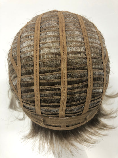 SKIRUEDAWIGS Short Wavy Curly Wig | Ready-to-Wear Machine-Made | Budget-Friendly Everyday Synthetic