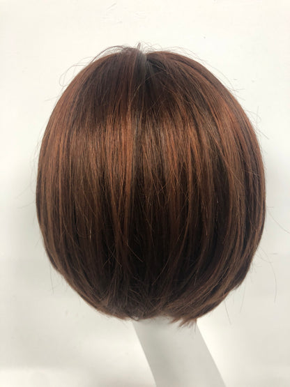 SKIRUEDAWIGS Short Straight Wig | Mono Top Wefted Cap | Glueless Heat-Friendly Synthetic