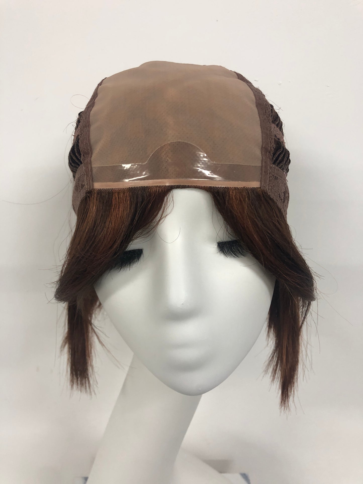 SKIRUEDAWIGS Short Straight Wig | Mono Top Wefted Cap | Glueless Heat-Friendly Synthetic